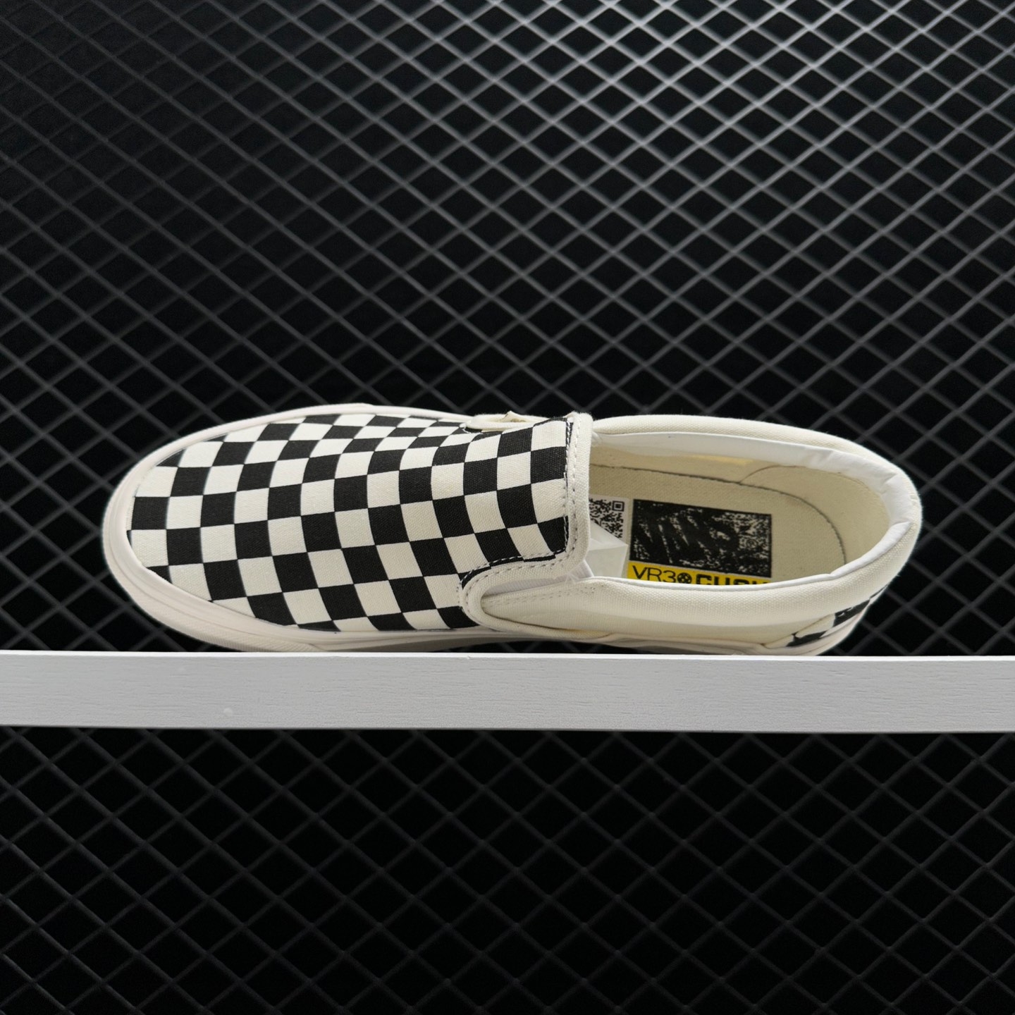 Vans Slip-On VR3 Checkerboard 'Black White' VN0007NC1KP - Stylish and Versatile Slip-On Sneakers
