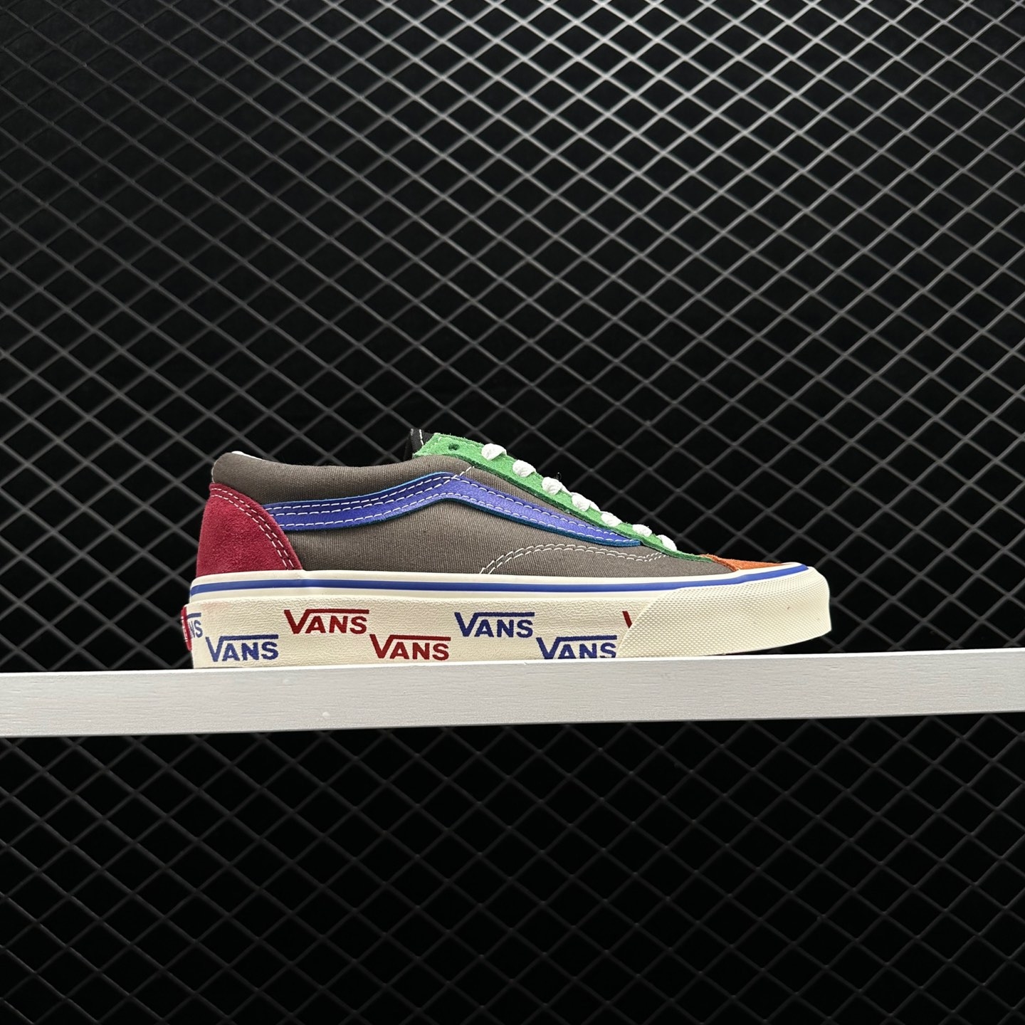 Vans Style 36 Blue Red Green VN0A54F66T7 - Classic Skate Sneaker
