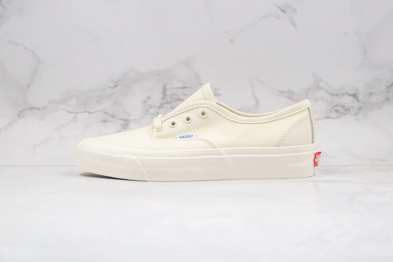 Vans Authentic VR3 'White' VN0005UDKVG - Classic Sneakers for Every Day