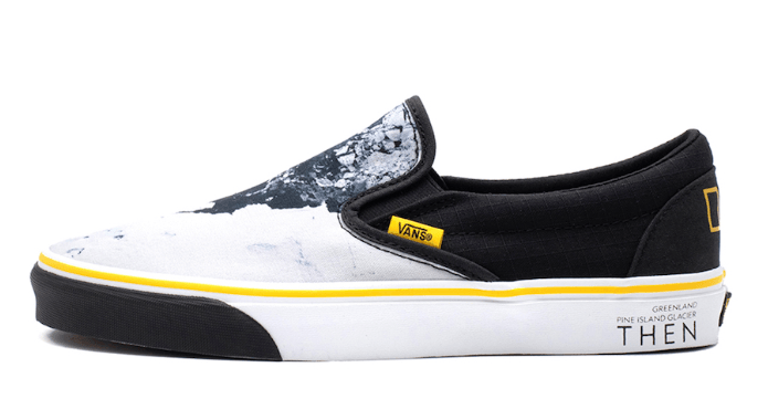 Vans National Geographic x Classic Slip-On 'Then Now Glacier' | VN0A4U38WT3