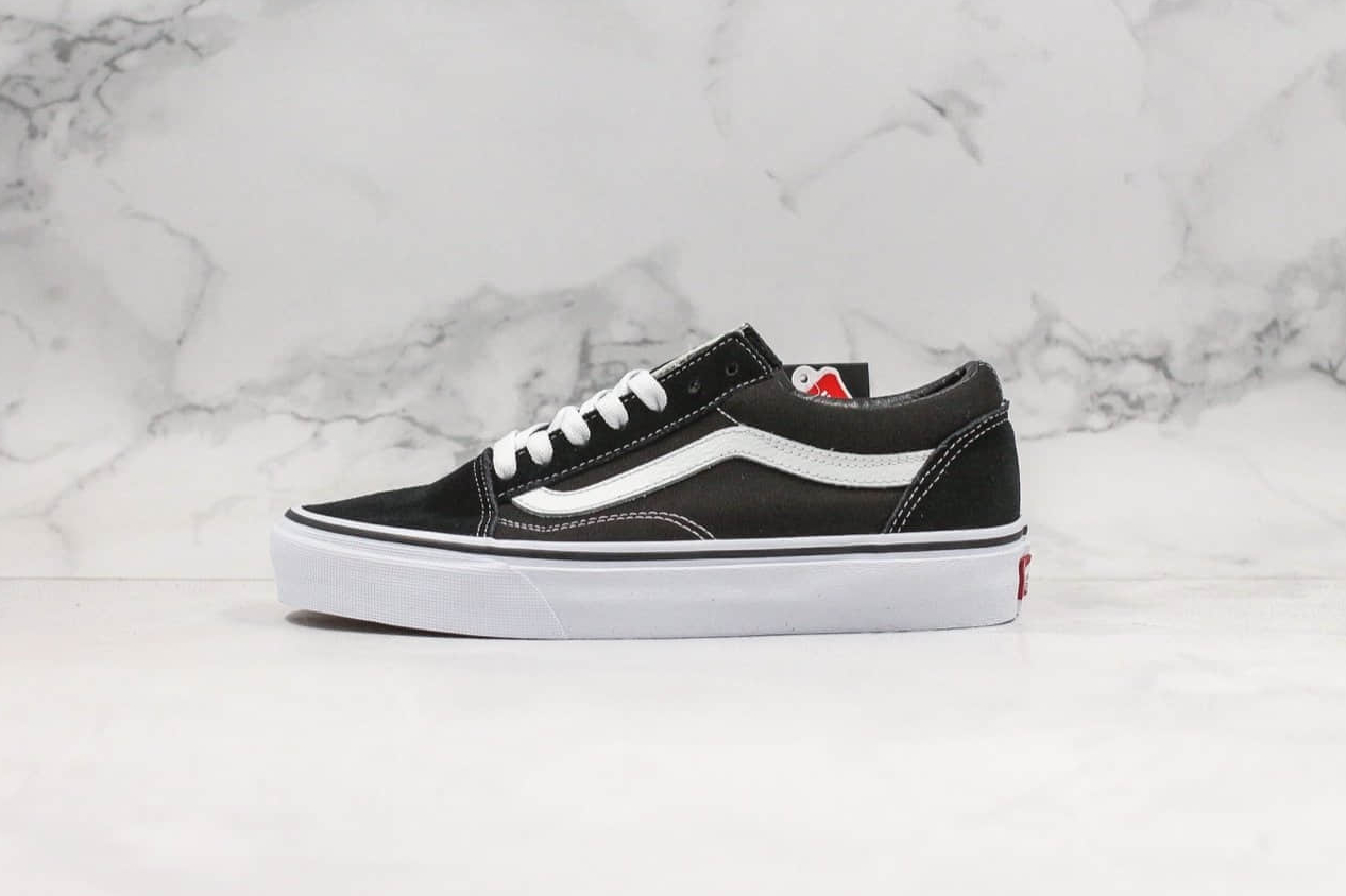 Vans Old Skool Platform Black White - Classic Style with a Modern Twist