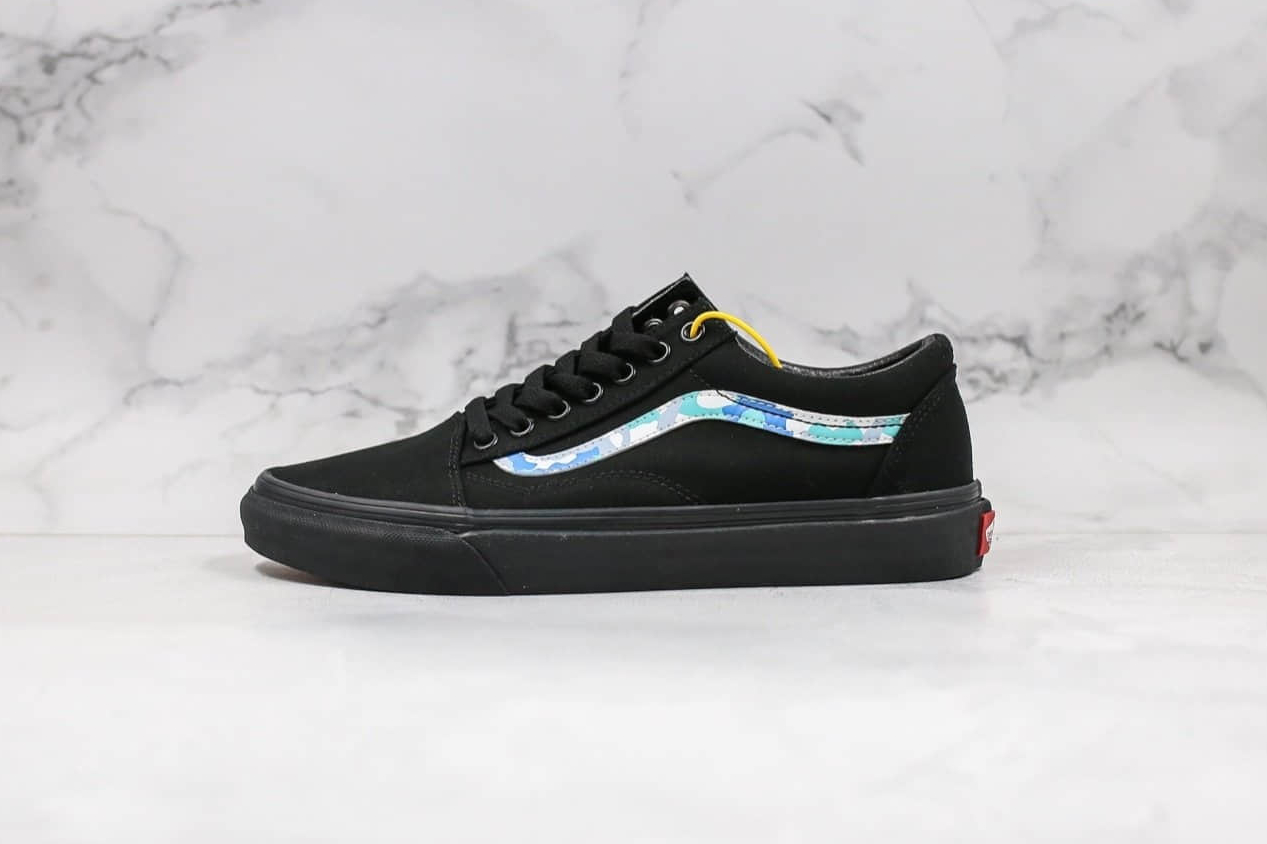 Vans Old Skool Black Colorful - Classic Design with a Vibrant Twist