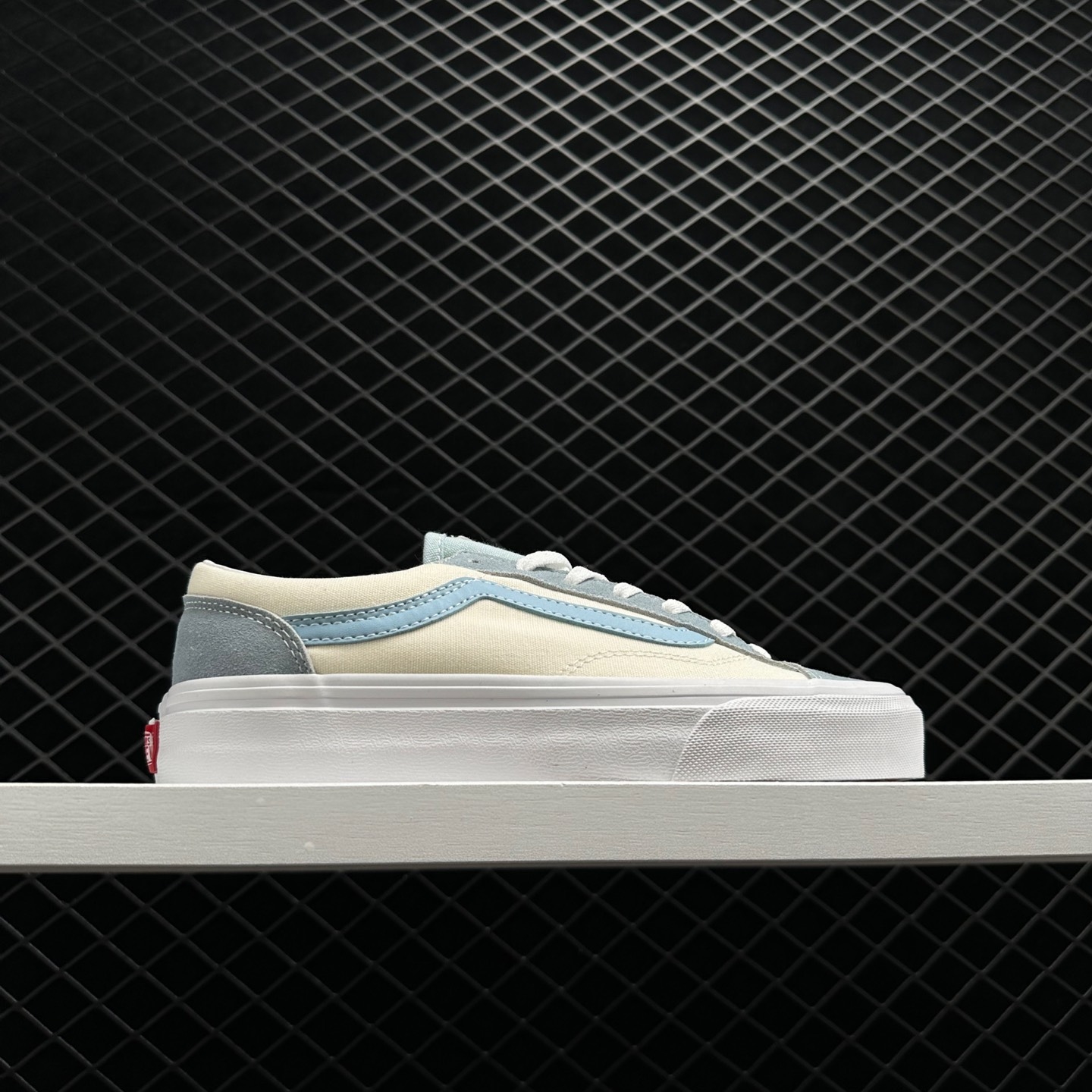 Vans Style 36 Blue Low Top Skateboarding Shoes | Splicing Contrasting Colors | Unisex VN0A54F69LY