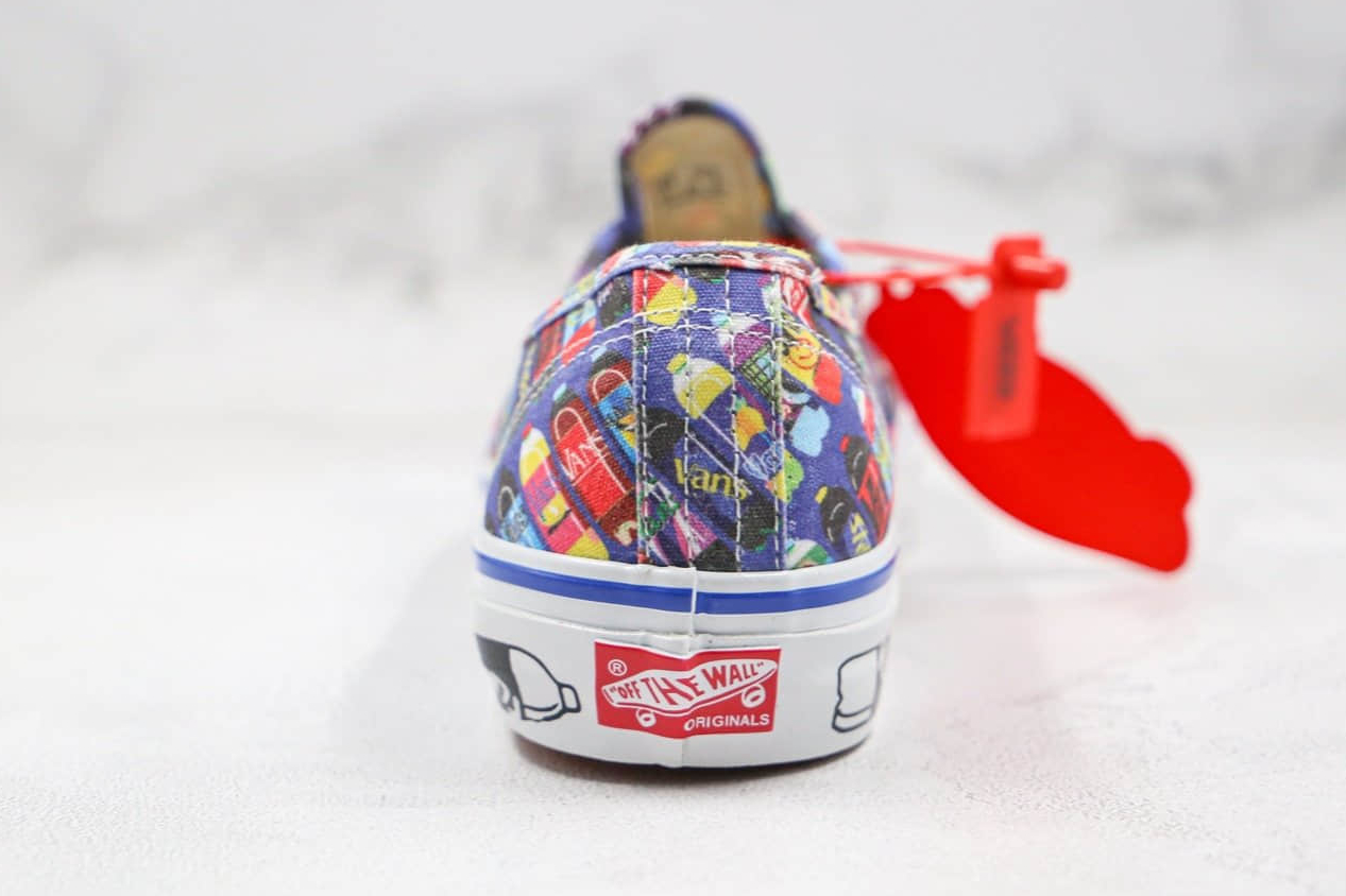 Vans Fergadelic x OG Authentic LX 'Corner Shop Drink' VN0A4BV9063: Unique Collaboration Sneakers