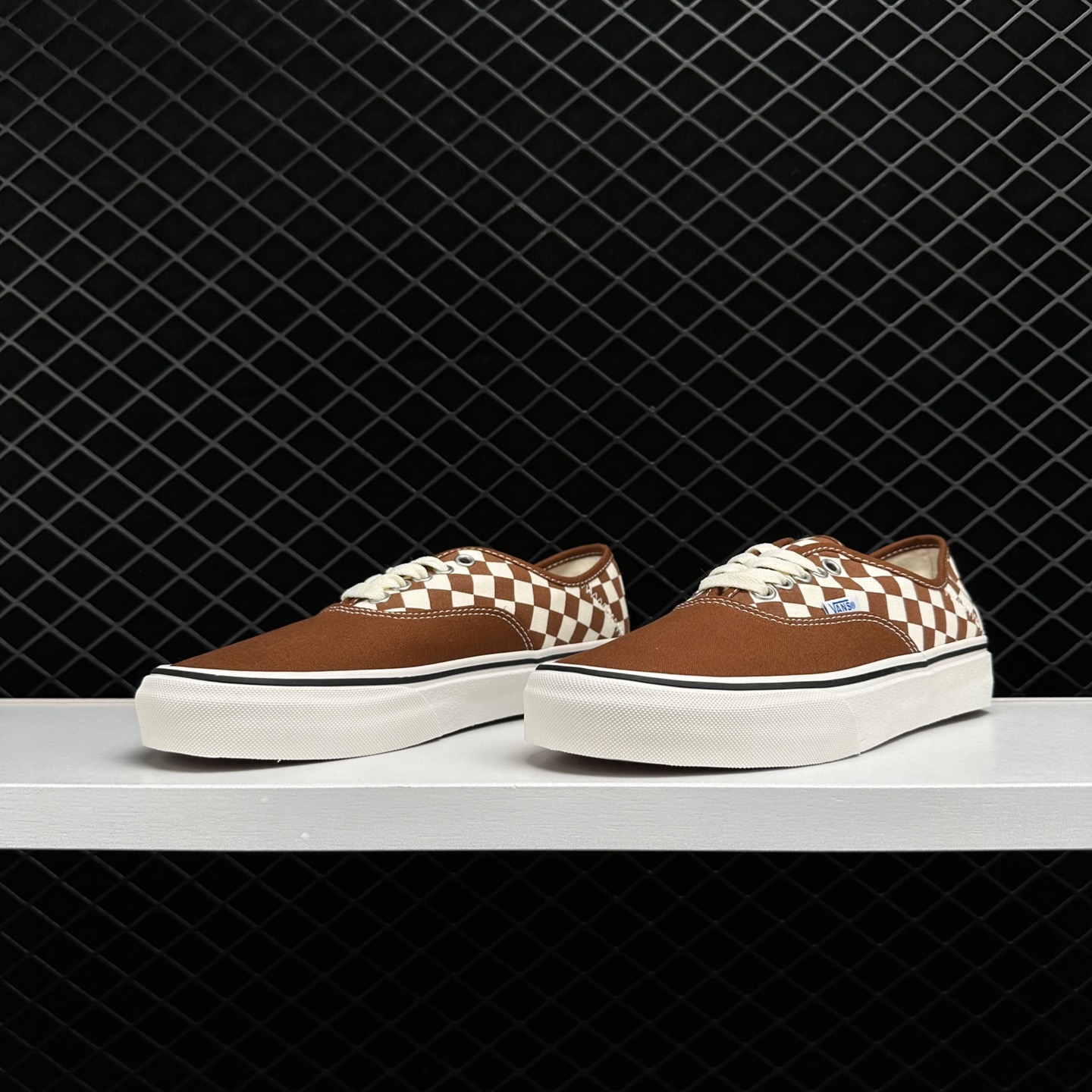 Vans Authentic Low Tops Brown White Skate Shoes Unisex - VN0A5HYPAXS