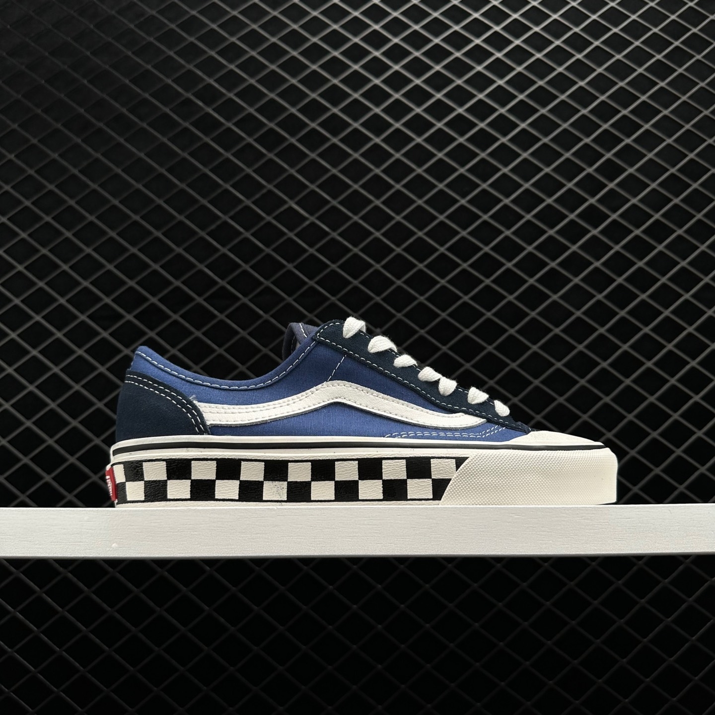 Vans Checkerboard Style 36 Decon SF in 'True Marshmallow' Blue - Shop Now!