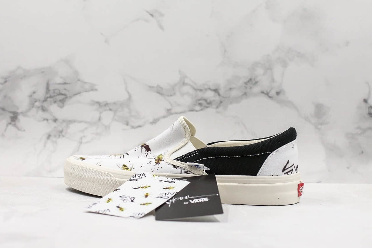 Vans Ralph Steadman x OG Classic Slip-On LX 'Bee' - Limited Edition Collaboration