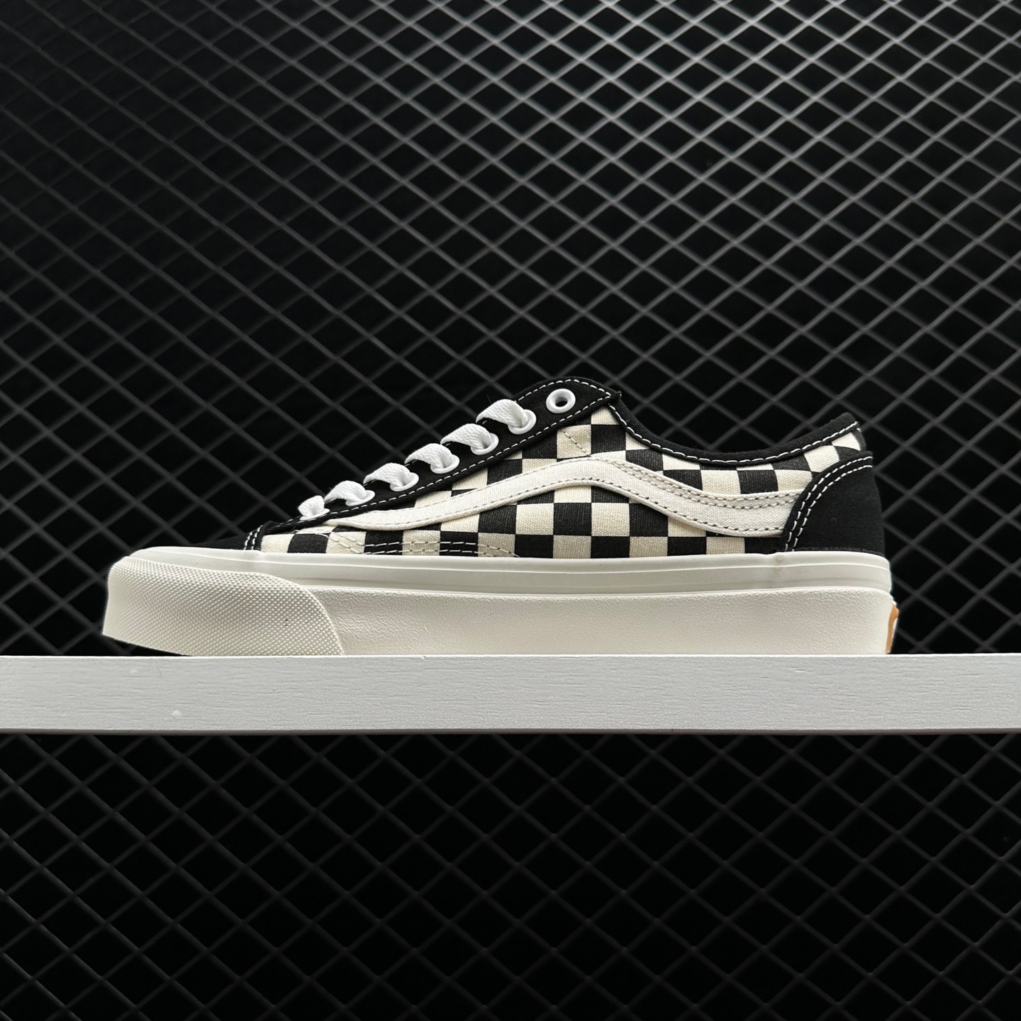 Vans Style 36 Chessboard Black White VN0A3MVL42E - Trendy Checkerboard Pattern Sneakers