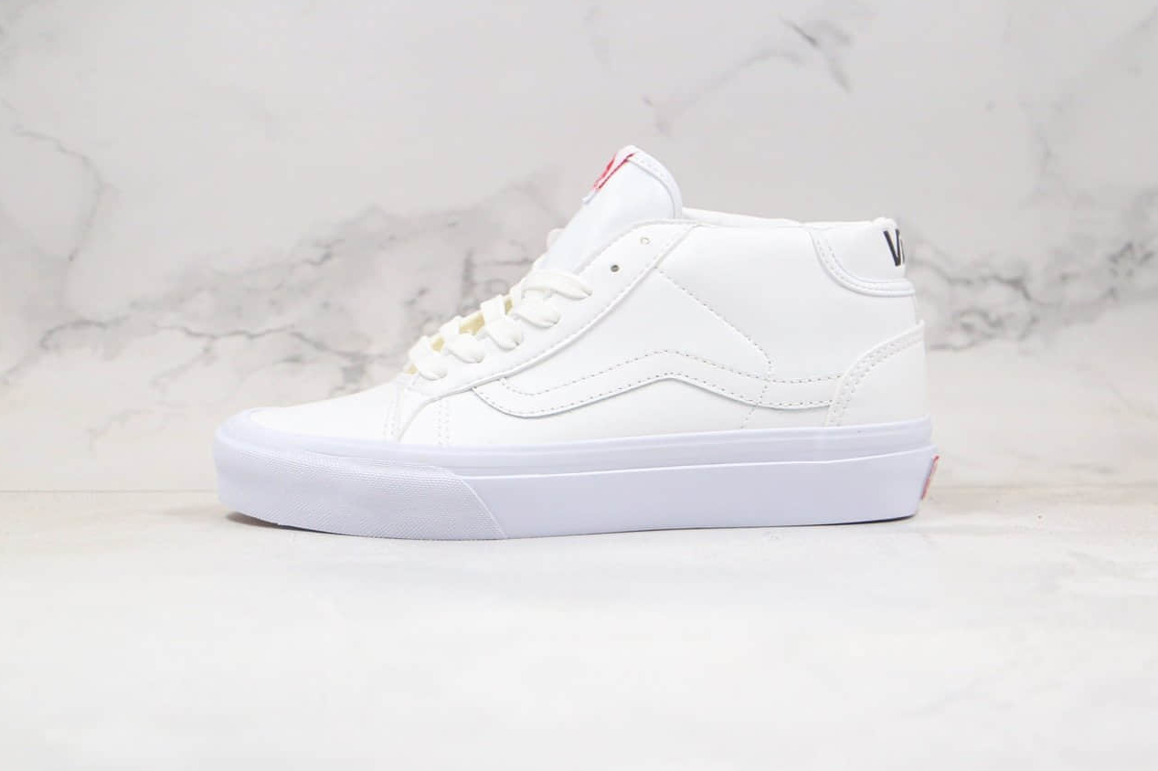 Vans Vault OG Mid Skool Skate Shoes - White | VN0A3DP7OQG