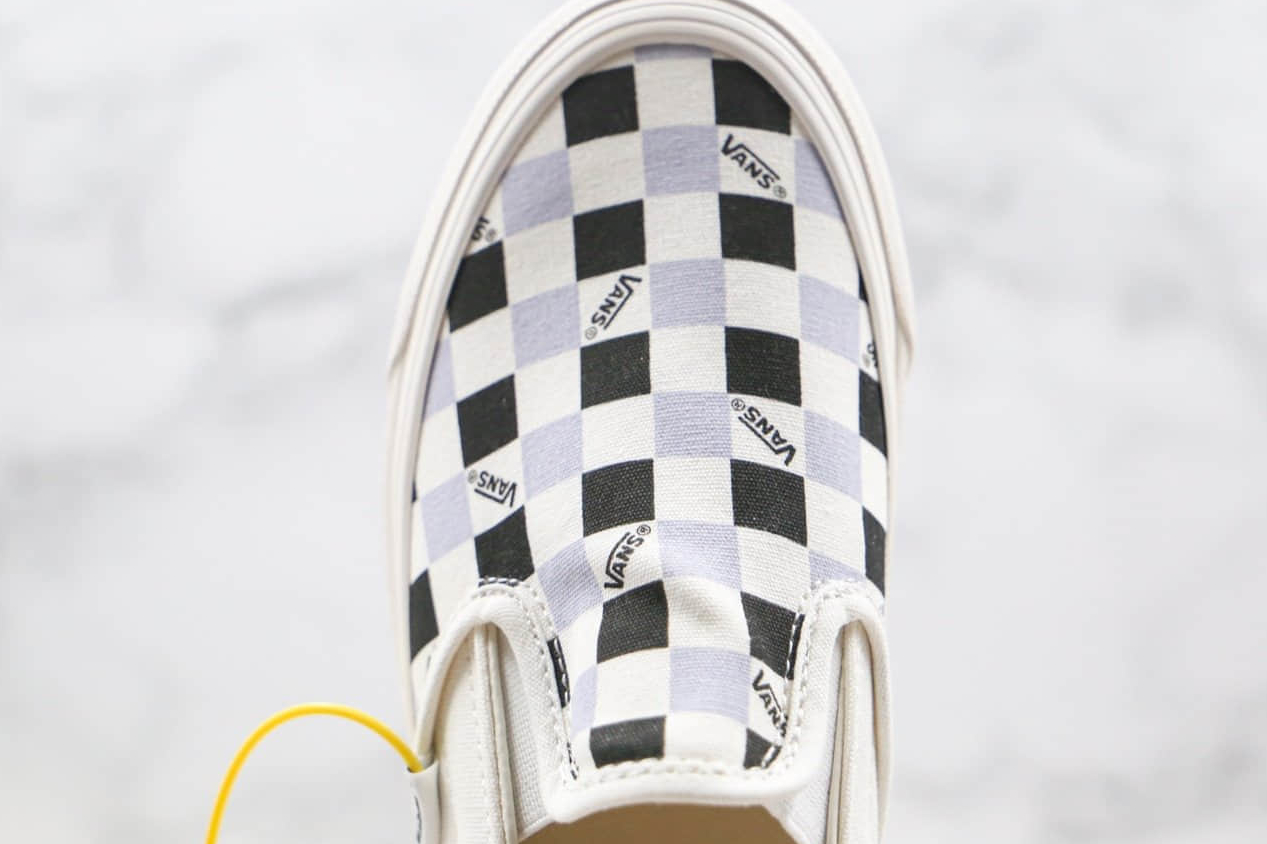 Vans Vault: OG Classic Slip-On LX in Tri-Colored Check