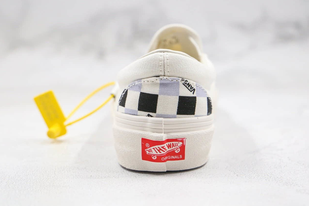Vans Vault: OG Classic Slip-On LX in Tri-Colored Check