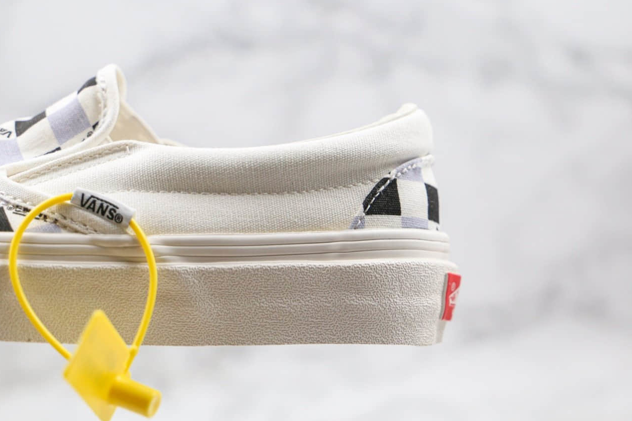 Vans Vault: OG Classic Slip-On LX in Tri-Colored Check
