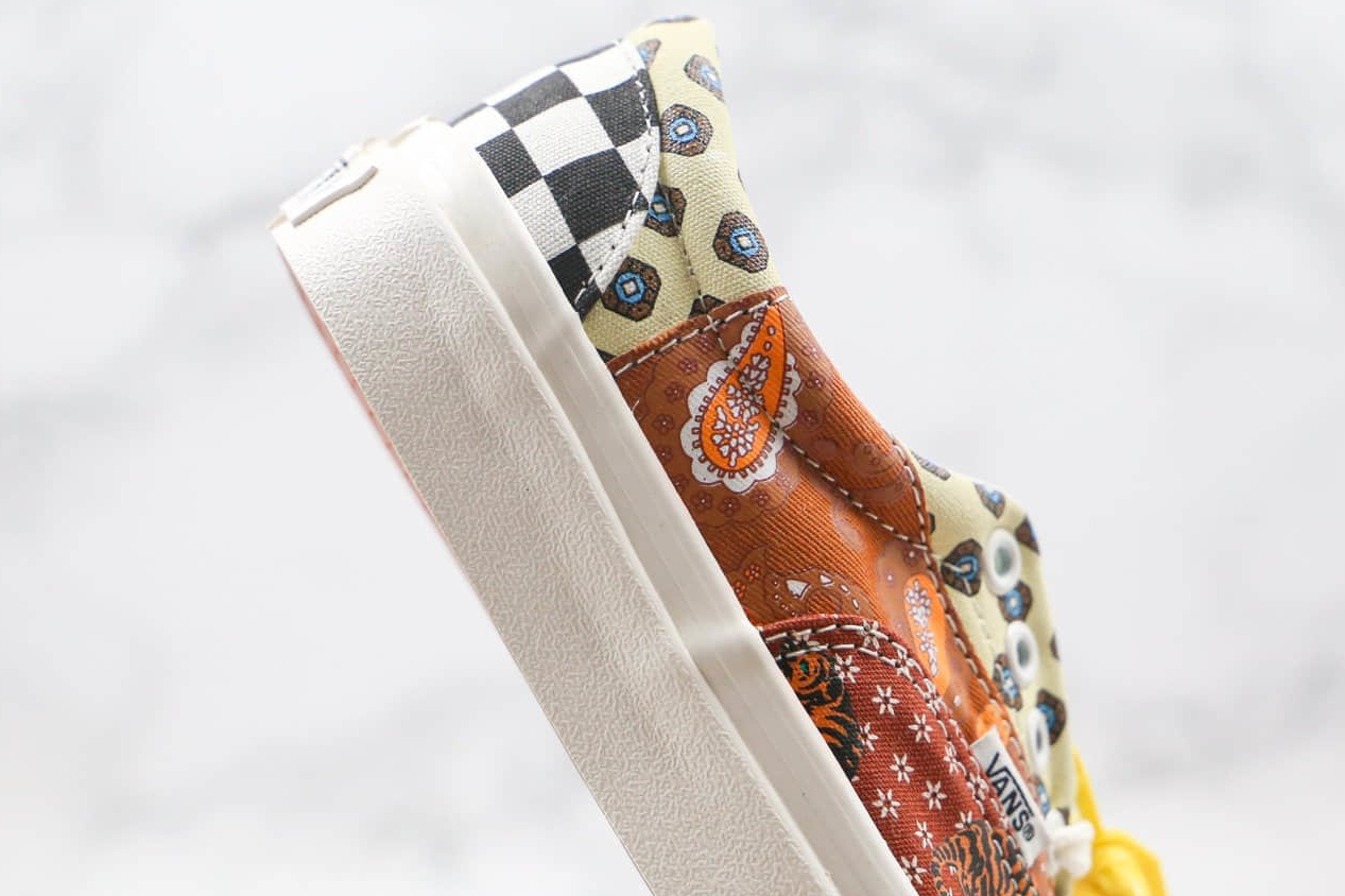 Vans Era Tiger Patchwork VN0A4U391IO: Unique and Stylish Patchwork Design Vans Era Tiger Patchwork VN0A4U391IO: Unique and Stylish Patchwork Design