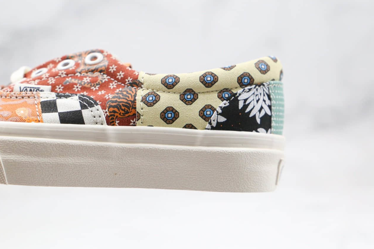 Vans Era Tiger Patchwork VN0A4U391IO: Unique and Stylish Patchwork Design Vans Era Tiger Patchwork VN0A4U391IO: Unique and Stylish Patchwork Design