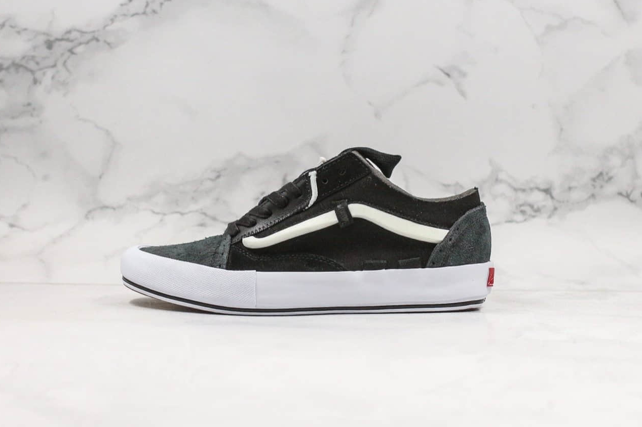 Vans Old Skool Cap Regrind Black White VN0A45K1VRV – Stylish and Sustainable Footwear