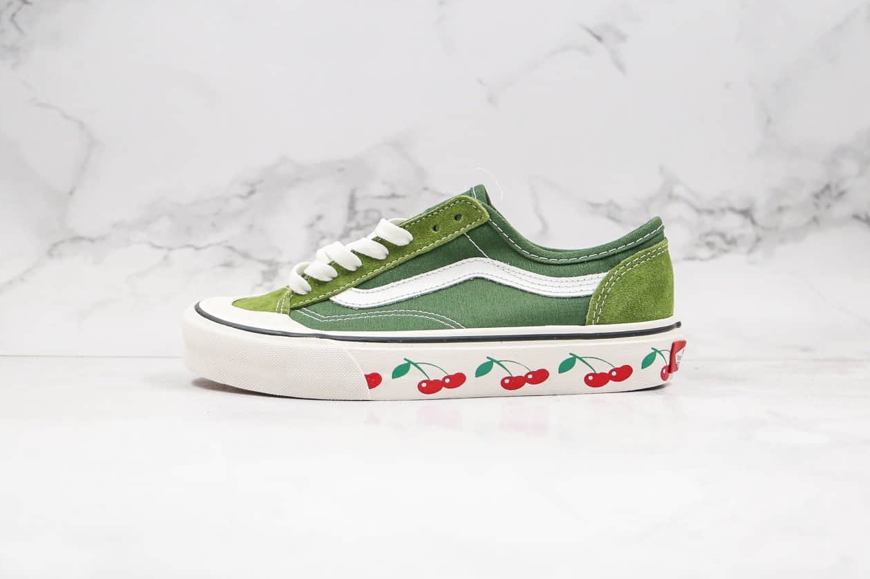Vans Style 36 Decon SF Casual Low Tops Skateboarding Shoes - Unisex Green | VN0A4BX9BGK