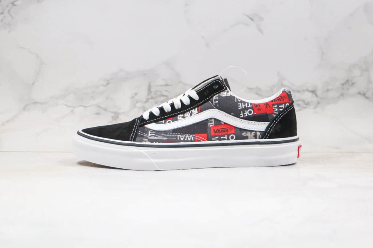 Vans Old Skool 'Packing Tape - Black': Retro Style with a Twist