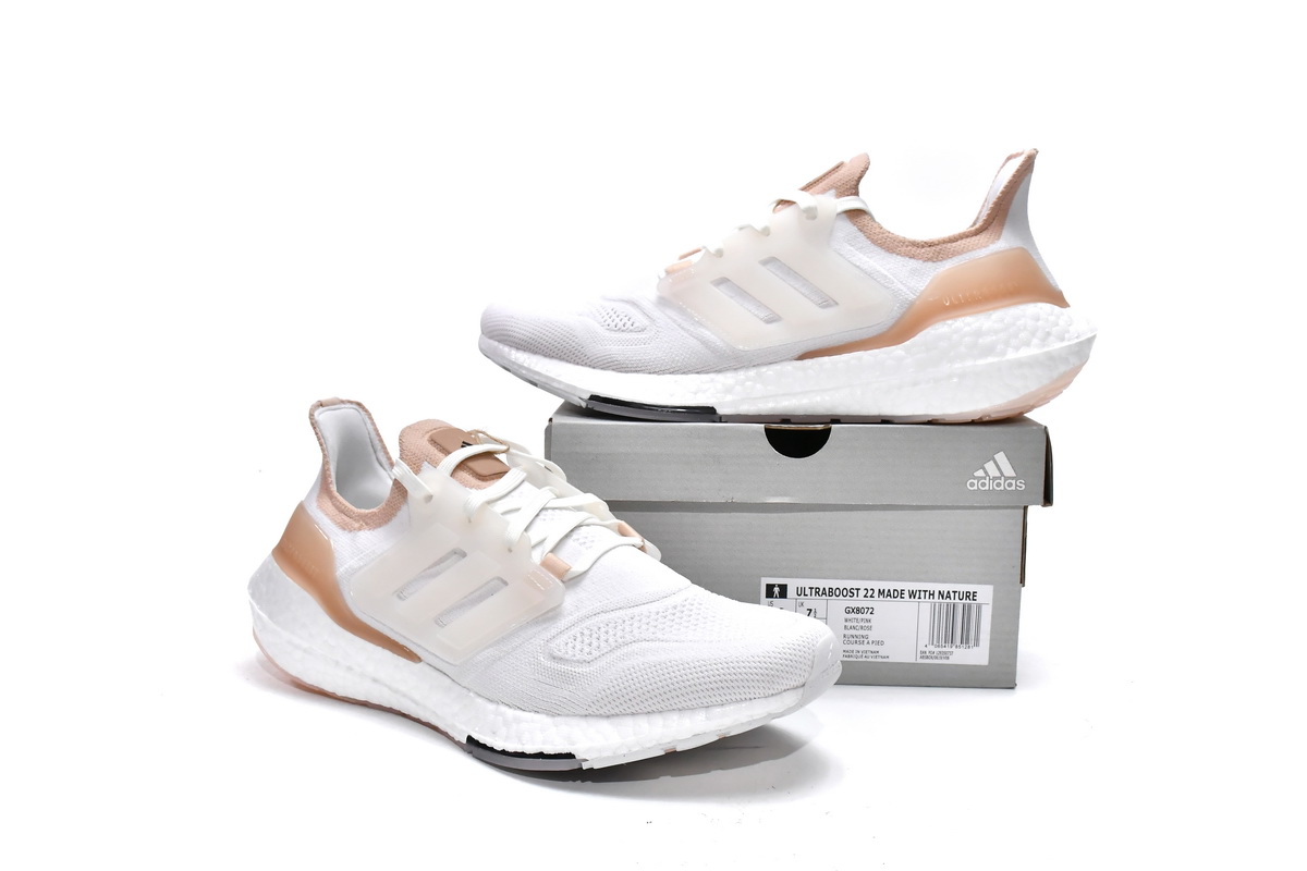 Adidas UltraBoost 22 'White Halo Blush' GX8072 - Stylish Sneakers for Maximum Comfort Adidas UltraBoost 22 'White Halo Blush' GX8072 - Stylish Sneakers for Maximum Comfort