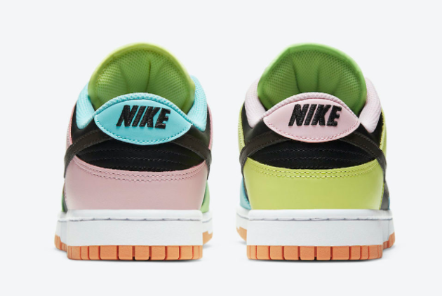 Nike Dunk Low SE 'Free 99' Black/Dark Chocolate-Copa-Pink Foam DH0952-001 - Stylish Sneaker Essential Nike Dunk Low SE 'Free 99' Black/Dark Chocolate-Copa-Pink Foam DH0952-001 - Stylish Sneaker Essential