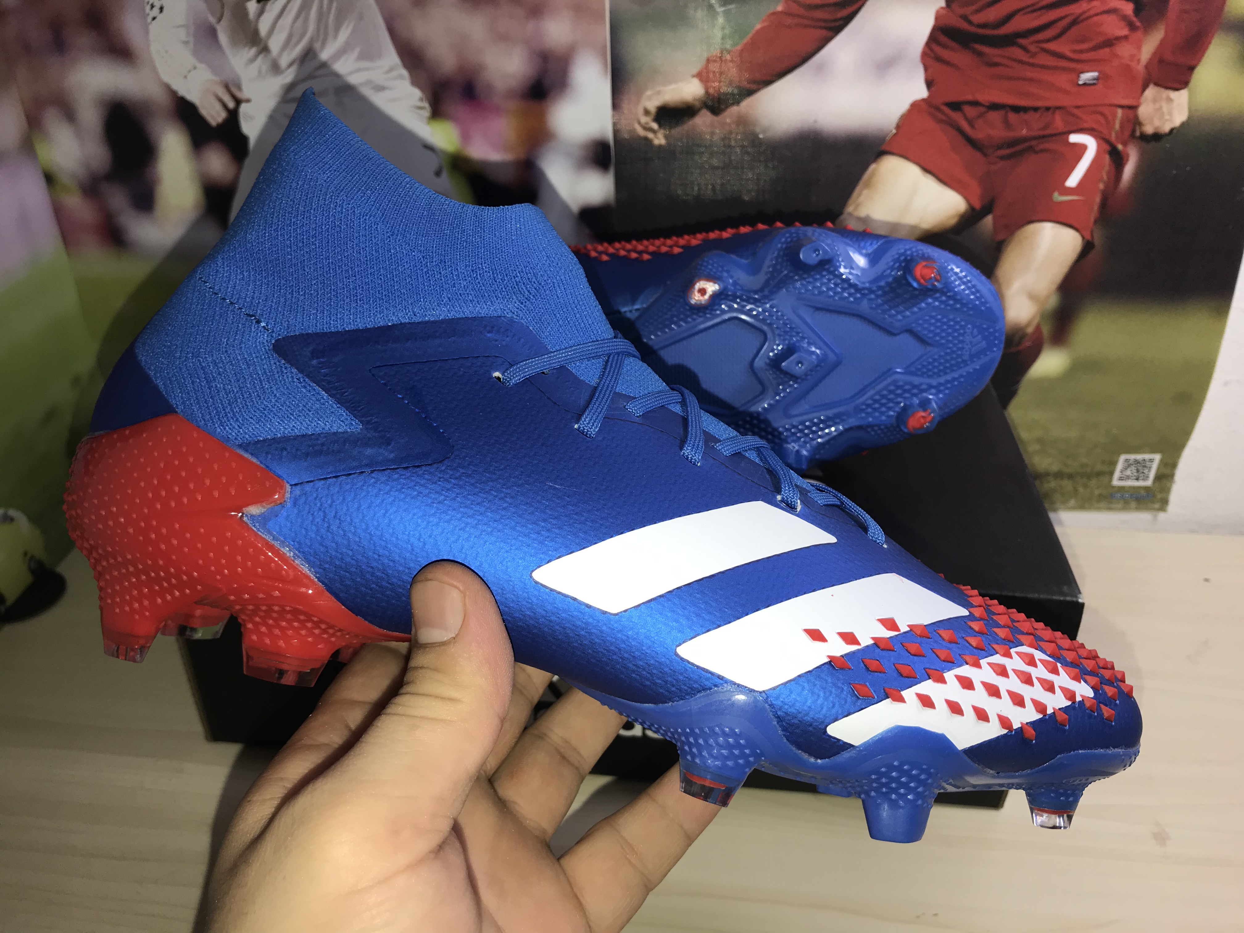 Adidas Predator Mutator 20.1 FG 'Team Royal Red' EG1600 - Unleash Your Predator Adidas Predator Mutator 20.1 FG 'Team Royal Red' EG1600 - Unleash Your Predator