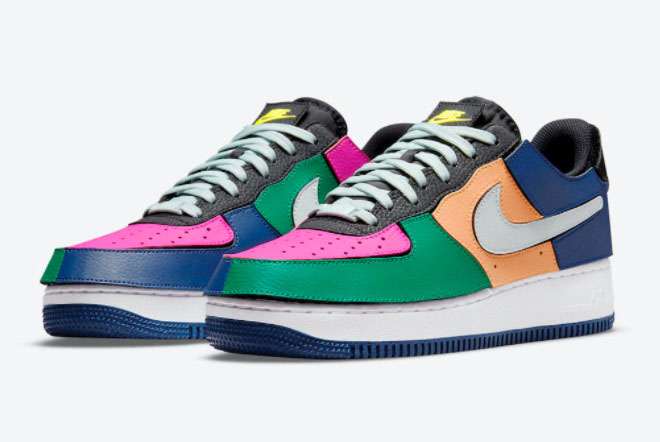 Nike Air Force 1/1 Black/Multi-Color DB2576-001 - Get the Best Deals on Iconic Sneakers Now!