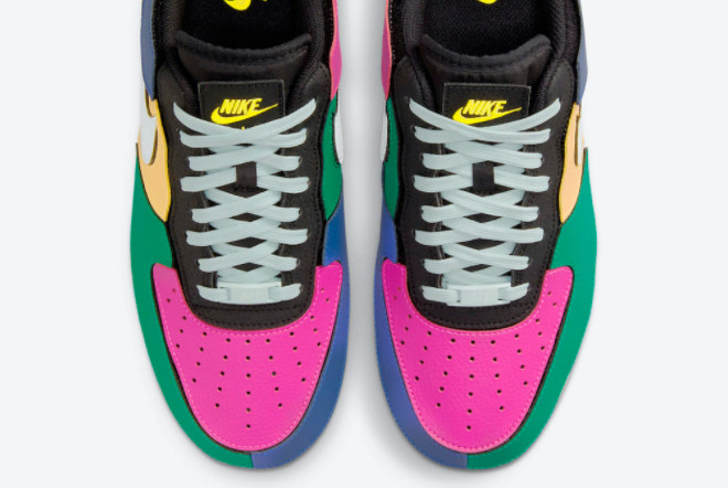 Nike Air Force 1/1 Black/Multi-Color DB2576-001 - Get the Best Deals on Iconic Sneakers Now!