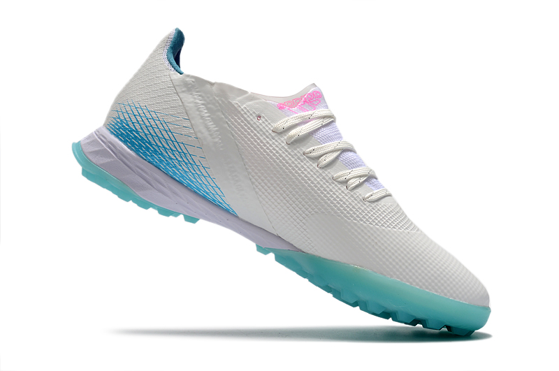 Adidas X Ghosted .1 TF White Black Blue Pink - Supreme Agility Football Boots Adidas X Ghosted .1 TF White Black Blue Pink - Supreme Agility Football Boots