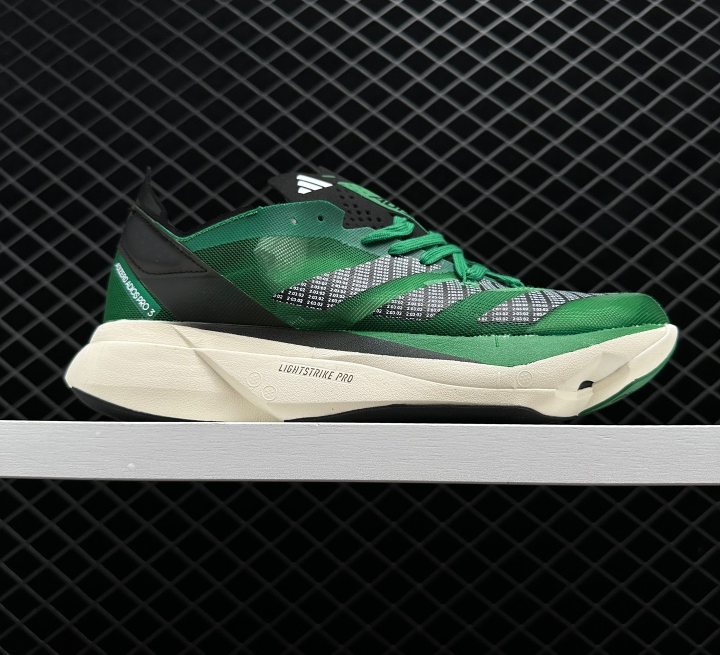 Adidas Adizero Adios Pro 3 Shoes 'Green' | GW7259 | Lightweight Performance Footwear