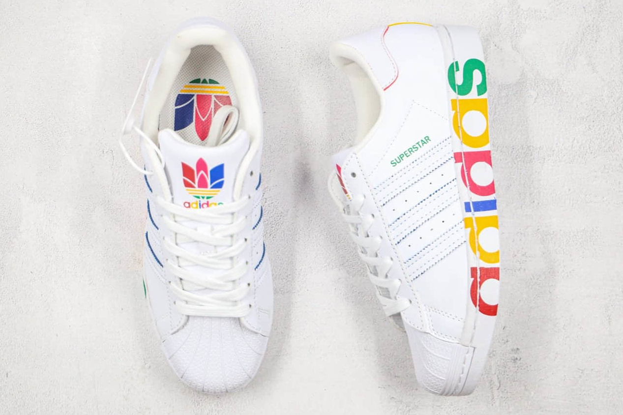 Adidas Originals Superstar Olympic Pack FY1147 - Limited Edition Sneakers Adidas Originals Superstar Olympic Pack FY1147 - Limited Edition Sneakers