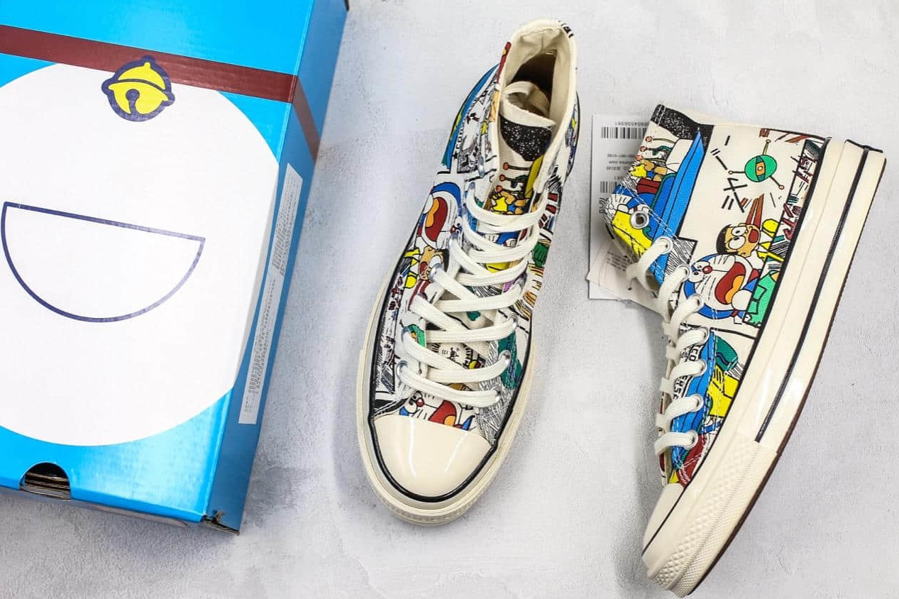 Converse Chuck Taylor II Doraemon White - Classic Style with a Playful Twist Converse Chuck Taylor II Doraemon White - Classic Style with a Playful Twist