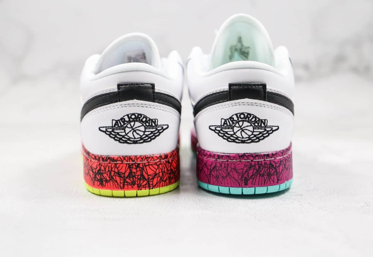 Air Jordan 1 Low 'Multi-Color' CV9548-100: Iconic Style and Vibrant Appeal