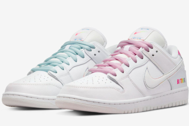 Nike SB Dunk Low 'Be True' DR4876-100 - Premium Skate Shoes for Style and Performance Nike SB Dunk Low 'Be True' DR4876-100 - Premium Skate Shoes for Style and Performance