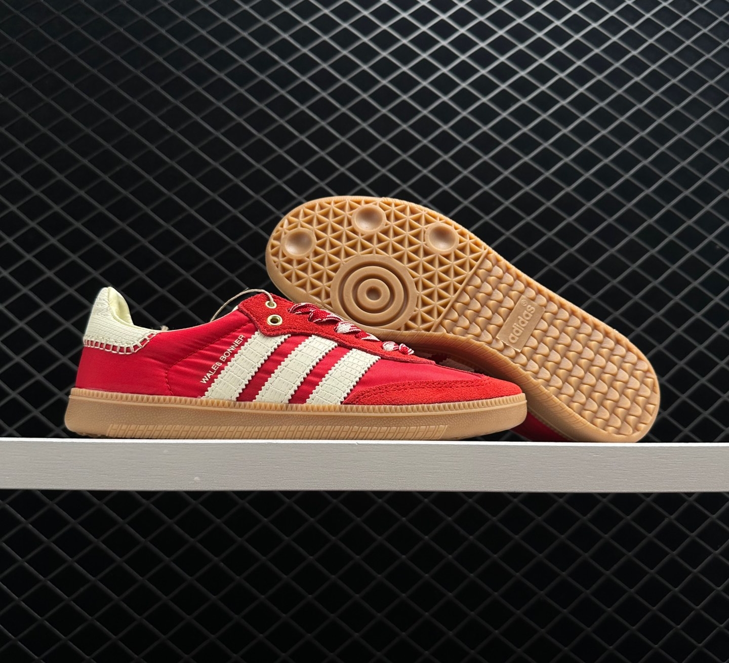 Adidas Samba x Wales Bonner 'Collegiate Orange' GY6612 - Limited Edition Vintage-Inspired Sneakers Adidas Samba x Wales Bonner 'Collegiate Orange' GY6612 - Limited Edition Vintage-Inspired Sneakers