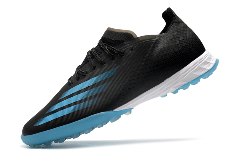 Adidas X Ghosted.1 TF Black Blue - Speed up your game with top-notch turf performance! Adidas X Ghosted.1 TF Black Blue - Speed up your game with top-notch turf performance!