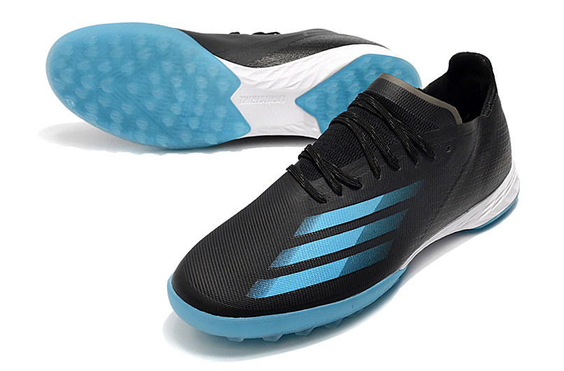 Adidas X Ghosted.1 TF Black Blue - Speed up your game with top-notch turf performance! Adidas X Ghosted.1 TF Black Blue - Speed up your game with top-notch turf performance!