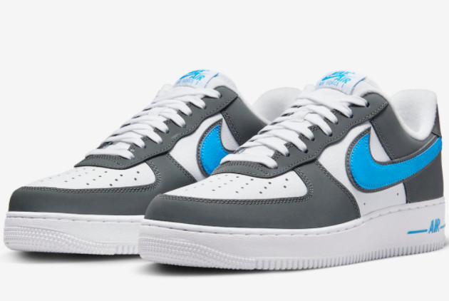 Nike Air Force 1 Low White Grey Laser Blue FB3360-100 - Shop Now! Nike Air Force 1 Low White Grey Laser Blue FB3360-100 - Shop Now!