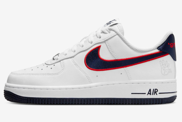 Nike Air Force 1 Low Houston Comets FJ0710-100 - Premium Style for Women, Sizes 5-11