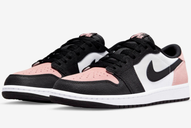 Air Jordan 1 Low OG 'Bleached Coral' Black/Bleached Coral-White CZ0790-061 – Limited Edition Sneakers Available Now