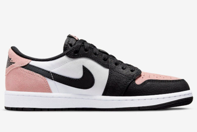 Air Jordan 1 Low OG 'Bleached Coral' Black/Bleached Coral-White CZ0790-061 – Limited Edition Sneakers Available Now