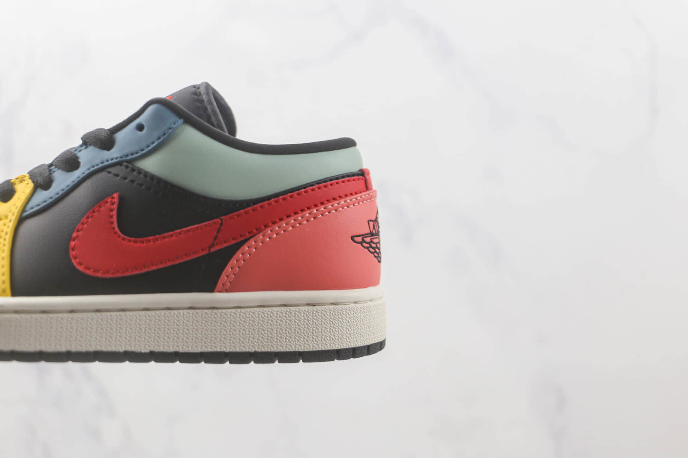 Air Jordan 1 Low SE 'Black Multi-Color' DN3739-060 - Trendy Sneakers for Stylish Individuals