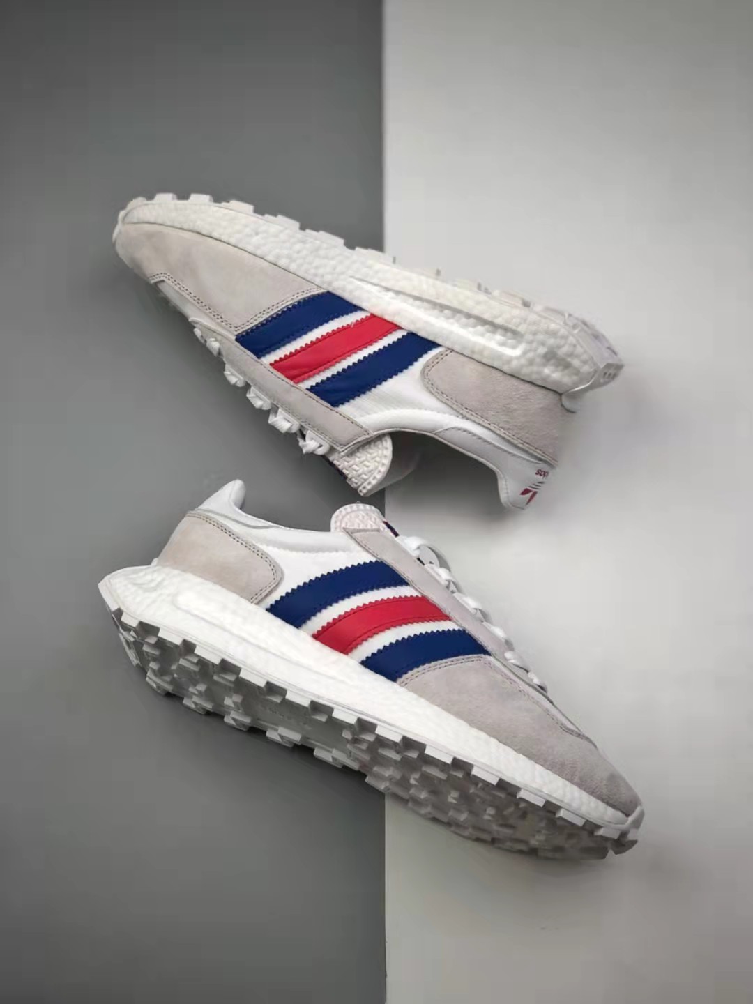 Adidas Retropy E5 Grey White Navy Red - Stylish and Comfortable Sneakers Adidas Retropy E5 Grey White Navy Red - Stylish and Comfortable Sneakers