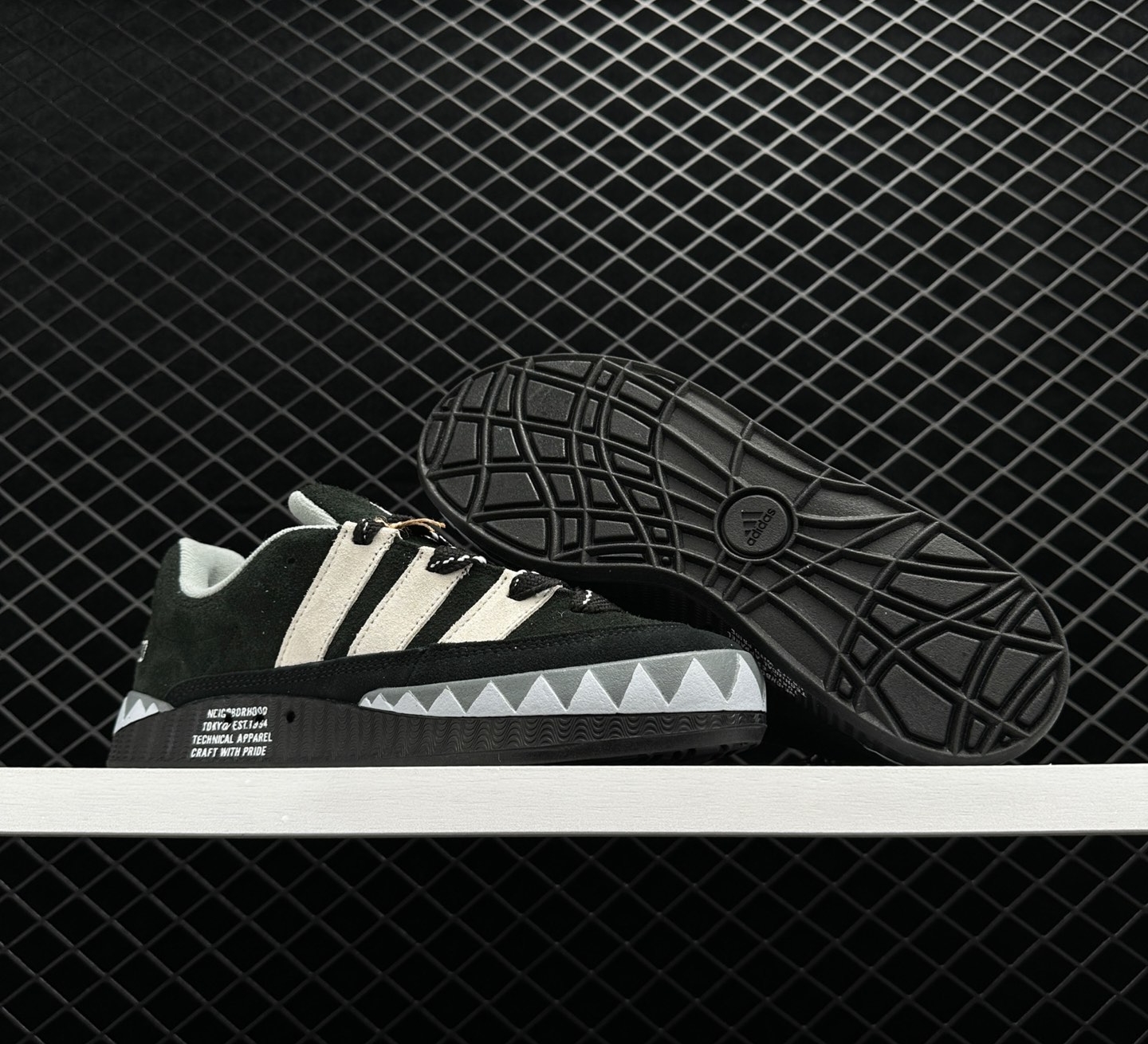 Adidas Adimatic x Neighborhood 'Black' HP6770 - Premium Collaboration Adidas Adimatic x Neighborhood 'Black' HP6770 - Premium Collaboration