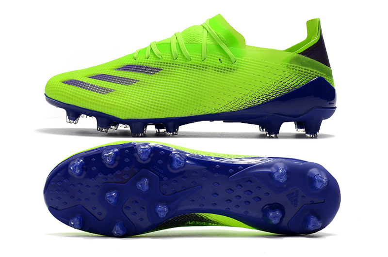 New Adidas X Ghosted .1 FG Soccer Cleats | Solar Green Purple New Adidas X Ghosted .1 FG Soccer Cleats | Solar Green Purple