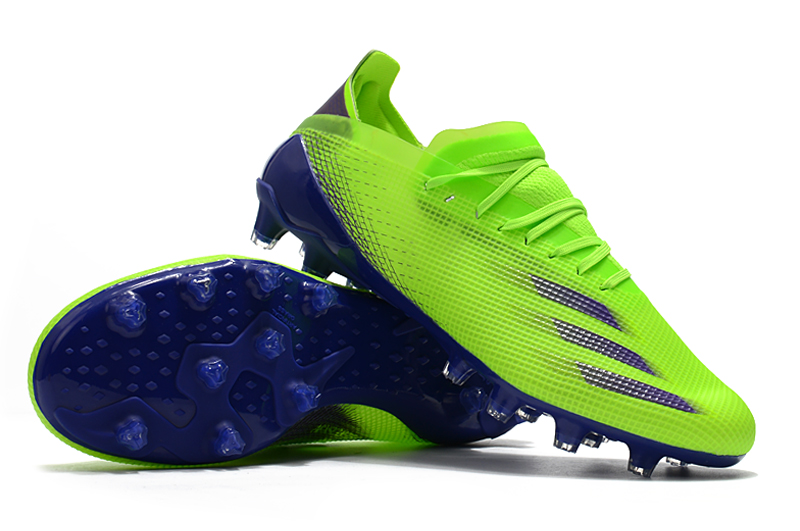 New Adidas X Ghosted .1 FG Soccer Cleats | Solar Green Purple New Adidas X Ghosted .1 FG Soccer Cleats | Solar Green Purple