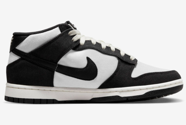 Nike Dunk Mid 'Panda' White/Black-Sail-Black DV0830-102 - Stylish and Sleek Sneakers Nike Dunk Mid 'Panda' White/Black-Sail-Black DV0830-102 - Stylish and Sleek Sneakers