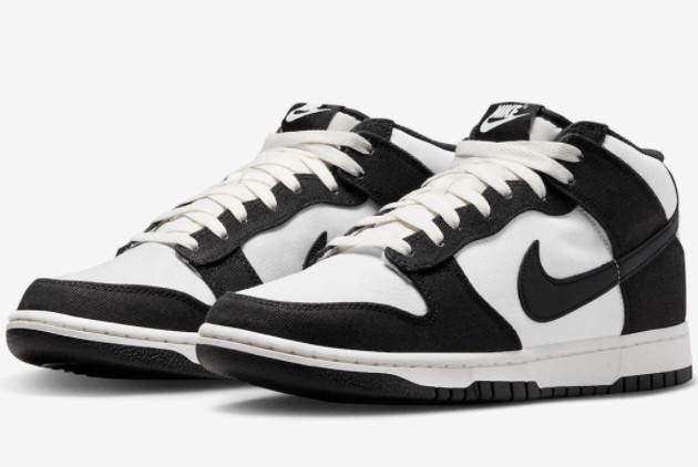 Nike Dunk Mid 'Panda' White/Black-Sail-Black DV0830-102 - Stylish and Sleek Sneakers Nike Dunk Mid 'Panda' White/Black-Sail-Black DV0830-102 - Stylish and Sleek Sneakers