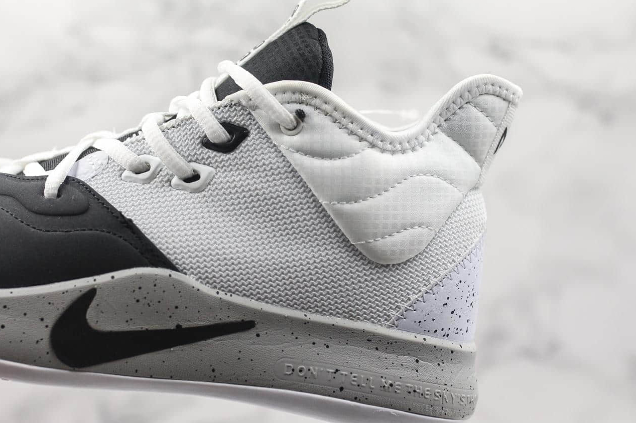 Nike PG 3 EP 'Black Grey' AO2608-101 - Stylish and Versatile Basketball Shoes