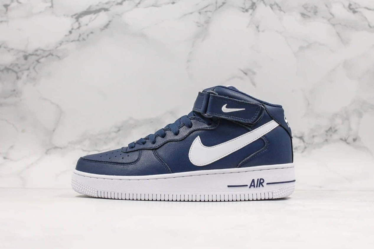 Nike Air Force 1 '07 Mid 'Navy' CK4370-400: Shop the Classic Navy Mid-Top Sneaker Today