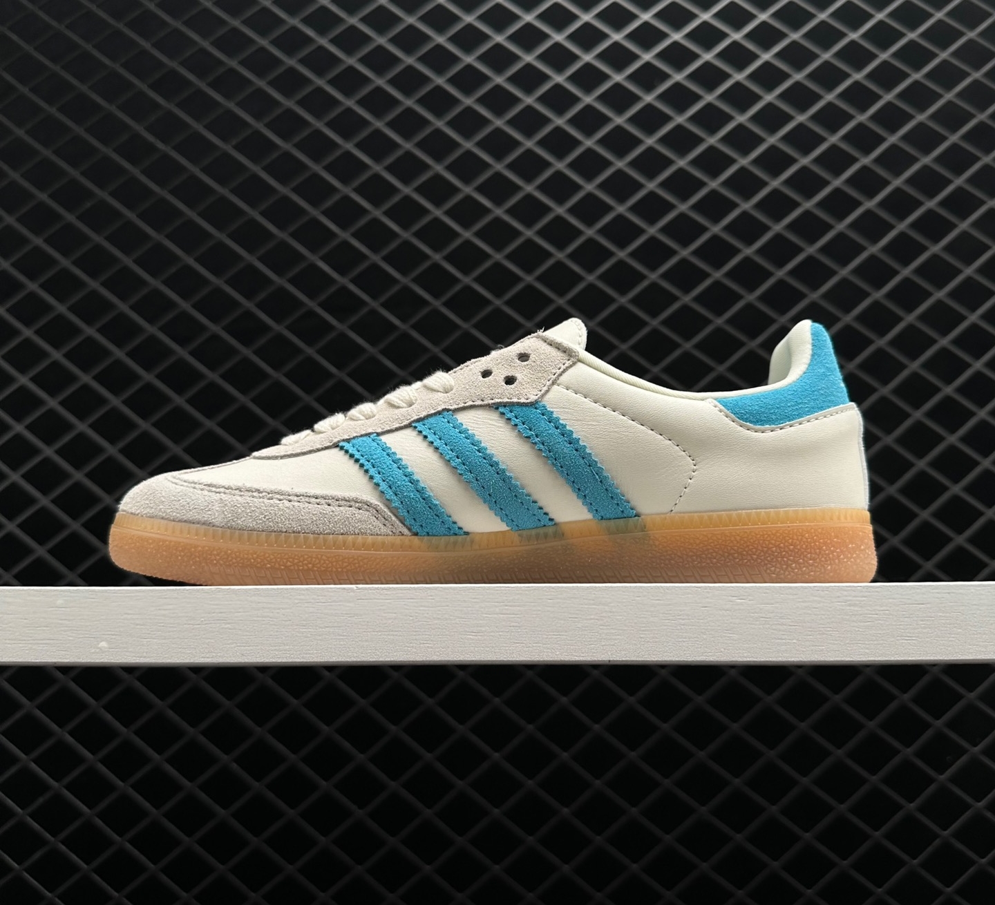 Adidas Samba OG 'Sporty & Rich Beige Blue' IE7096 - Authentic Athletic Sneakers Adidas Samba OG 'Sporty & Rich Beige Blue' IE7096 - Authentic Athletic Sneakers