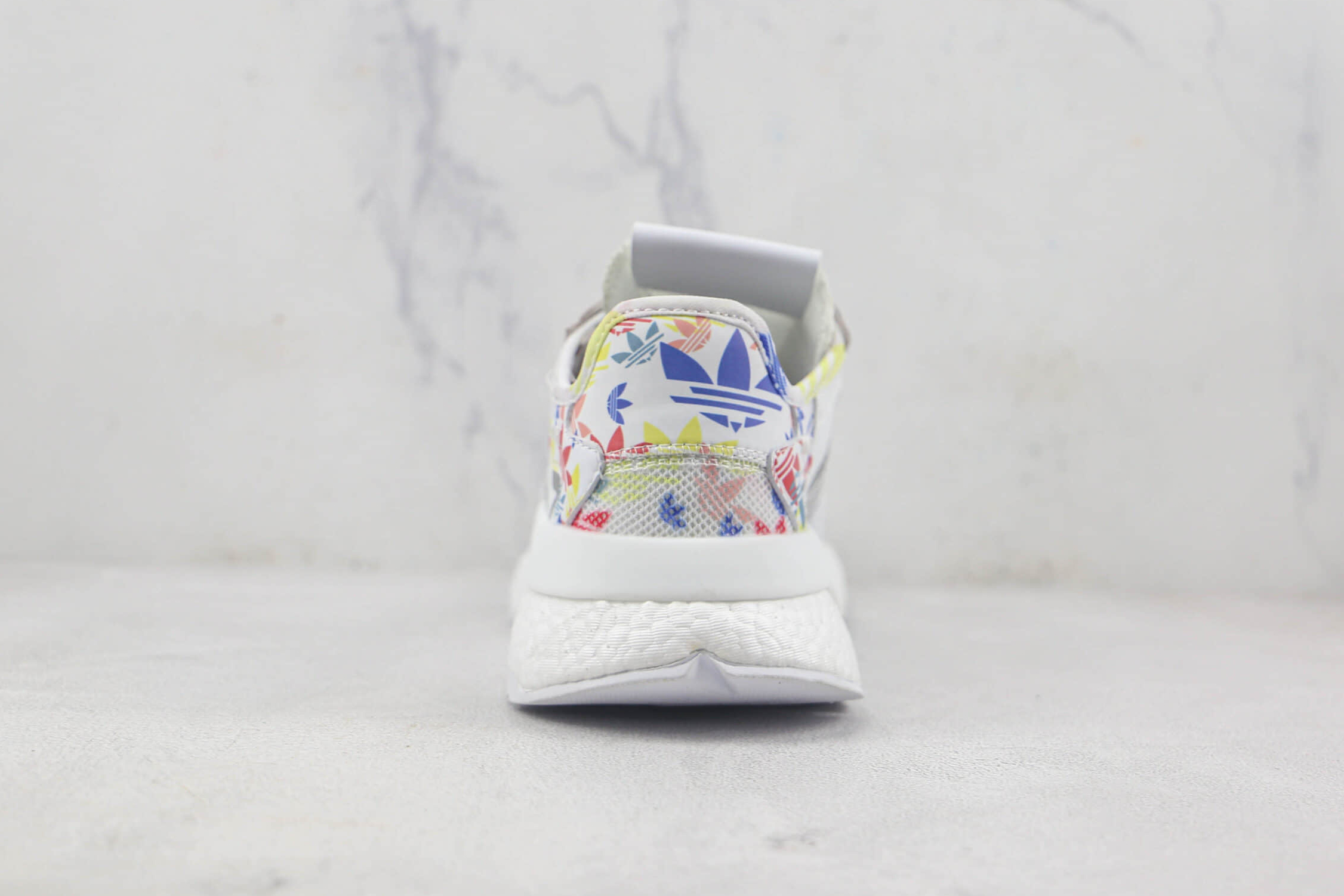 Adidas Nite Jogger Boost Cloud White Silver Multi-Color FW6712